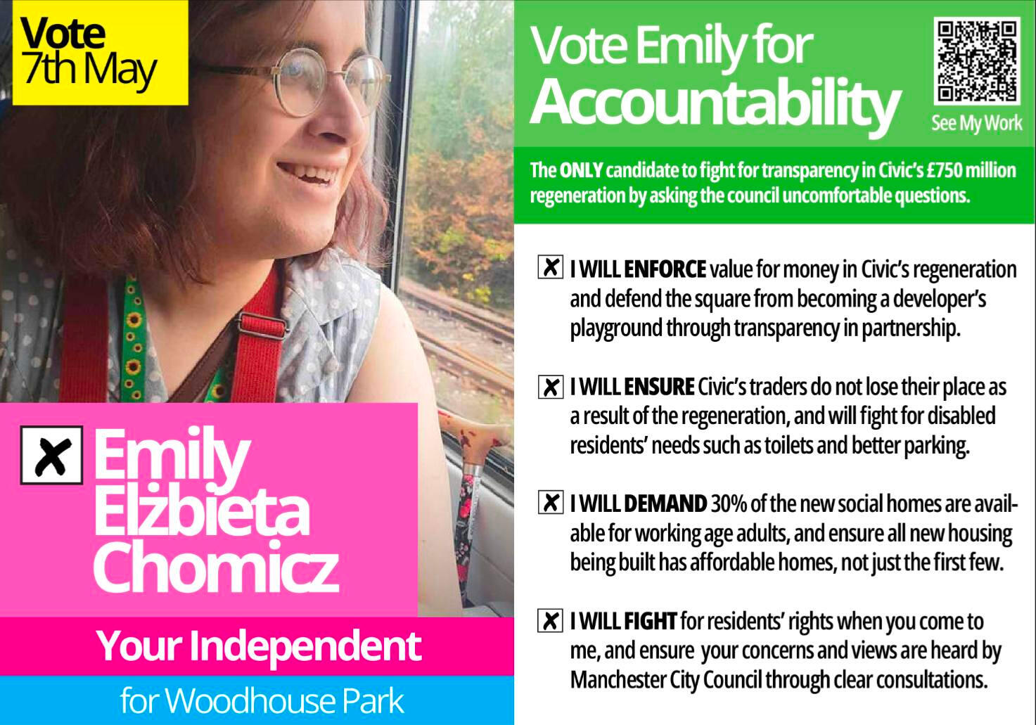 Emily Political Leaflet 1