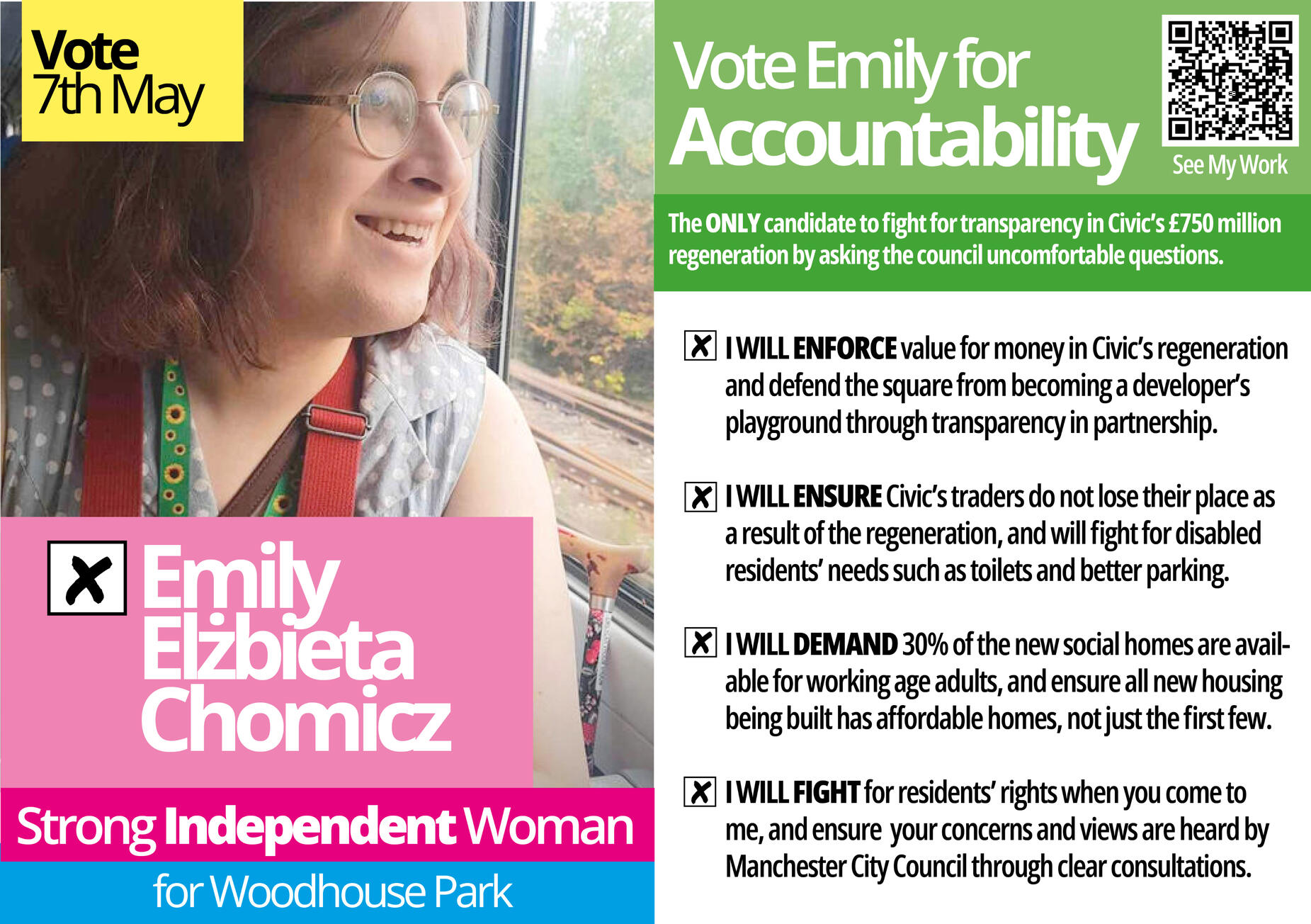 Emily Political Leaflet 1